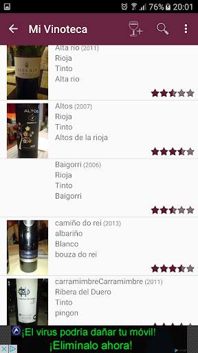 vino, Mia Cantina screenshot 2
