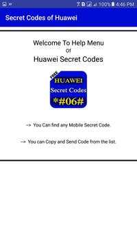 Secret Codes Of Huawei скриншот 3