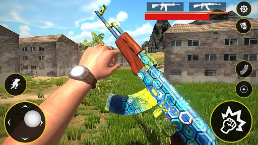 Bullet Fire Battleground 3D: Gun Shooting Mission screenshot 4