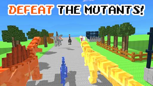 Blocky Dino Park Apex Arena screenshot 4