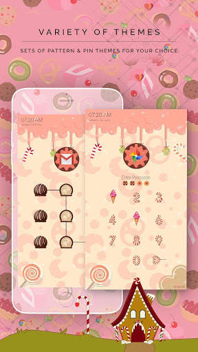 AppLock Candy Cream Theme screenshot 4