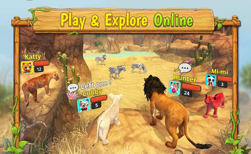 Lion Family Sim Online - Animal Simulator screenshot 3