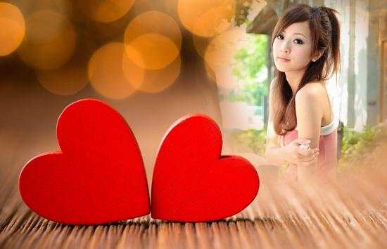 Fluffy Heart Photo Frame screenshot 2