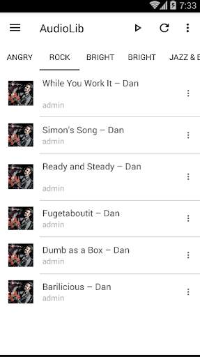 Audio Library - Royalty Free Music screenshot 2