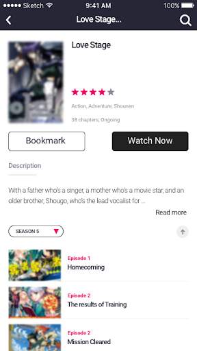 Anime Browser - Find Anime for Manga Rock Reader screenshot 2