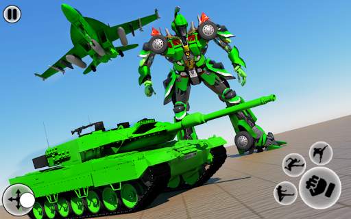Robot Transform Tank Action Game screenshot 1