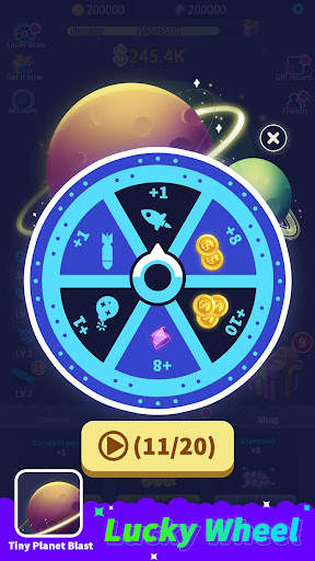 Tiny Planet Blast screenshot 5