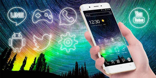 Sparkling Sky Star Theme screenshot 4