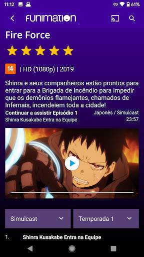 Funimation screenshot 5