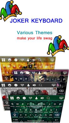 Keyboard Theme for Joker स्क्रीनशॉट 5
