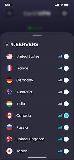 Earth VPN - VPN Proxy Server screenshot 3