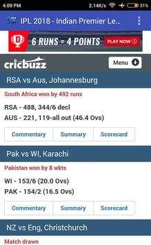 cricIPL screenshot 2