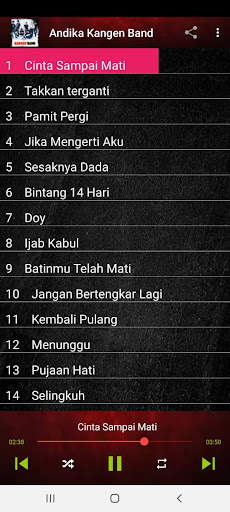 Lagu Kangen Band Andika Mahesa screenshot 2