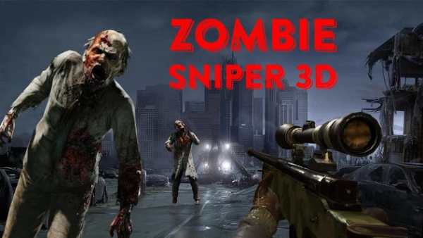Zombie Shooting Sniper 3D screenshot 1