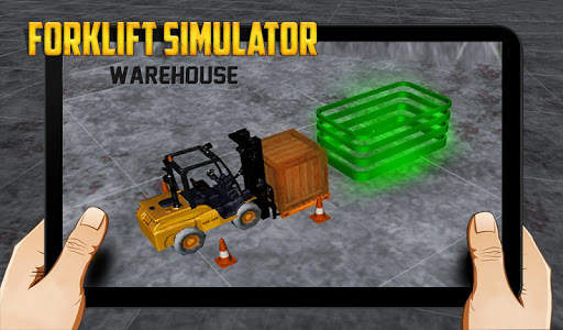 Forklift simulator warehouse screenshot 5