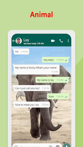 WhatsBG - Cool Wallpapers for WhatsApp Chat BG screenshot 5