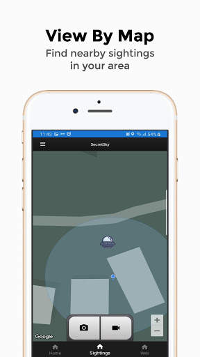 SecretSky - The Real-time UFO Tracking Tool screenshot 4