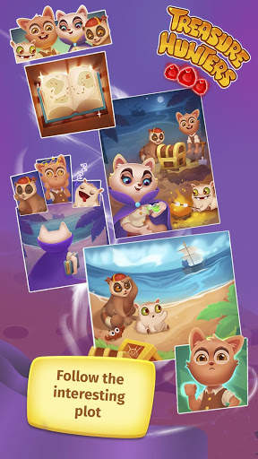 Treasure Hunters: free match3 gems screenshot 5