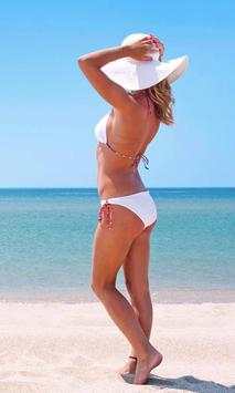 Sexy Beach Bikini Girls Wallpaper screenshot 2