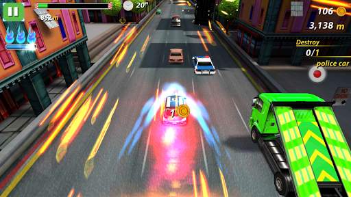 Breakout Racing - Burn Out Racing Speed screenshot 1