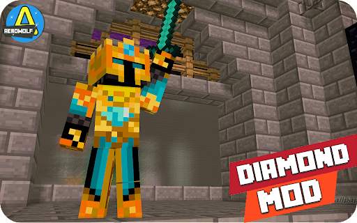 Addon Diamond Mod  Skin Tools Minecraft screenshot 5