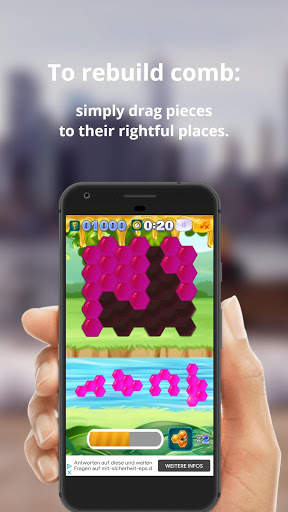 Honey Comb Repair Puzzle - free download screenshot 4