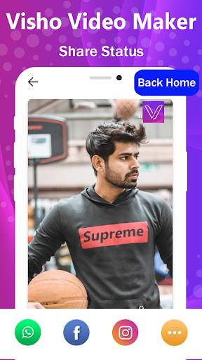 Visho - Video Maker & Music Video Maker screenshot 5