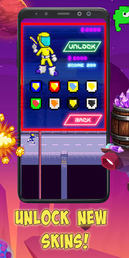 Hop Shot: Alien Attack Game - 2D Space Shooter screenshot 4