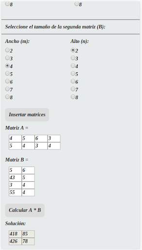 Math Help - Matrix Calculator screenshot 7