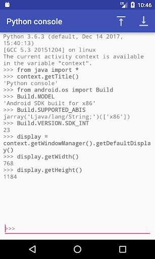 Chaquopy: Python for Android स्क्रीनशॉट 4