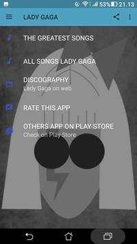 BEST SONG OF LADY GAGA 3 تصوير الشاشة