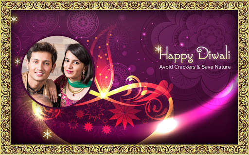 Happy Diwali Photo Frame: Diwali Flex Maker 2018 screenshot 2