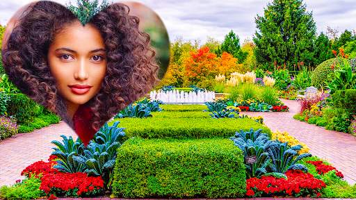 Garden Photo Editor &  frames screenshot 1