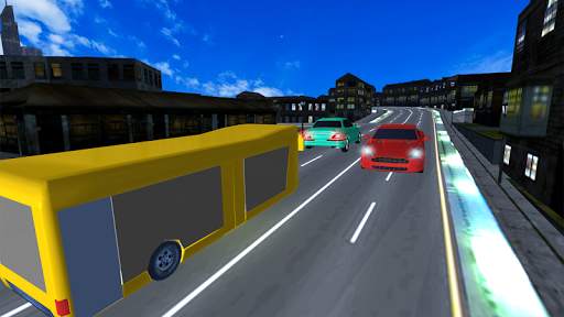 Pickup Bus Driver Real Drag Extreme Bus Simulator screenshot 4