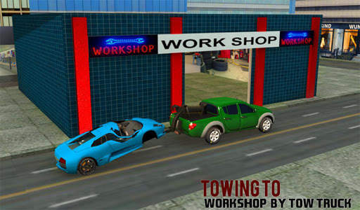 Tow Truck Car Transporter Sim स्क्रीनशॉट 9