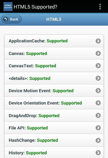 HTML5 Supported? скриншот 3