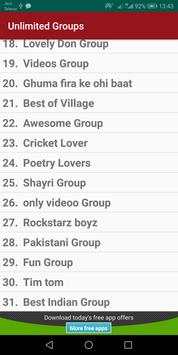 Unlimited Funny Group Links screenshot 3