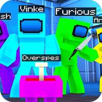 Among us Mod for Minecraft PE logo