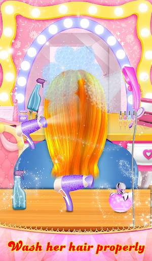 Wedding Princess Hair Design Dressup makeup Game 5 تصوير الشاشة