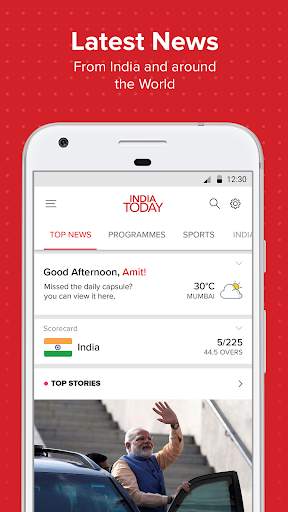 India Today - English News screenshot 1