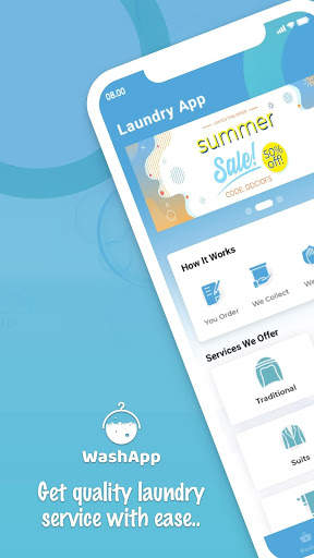 WashApp screenshot 1