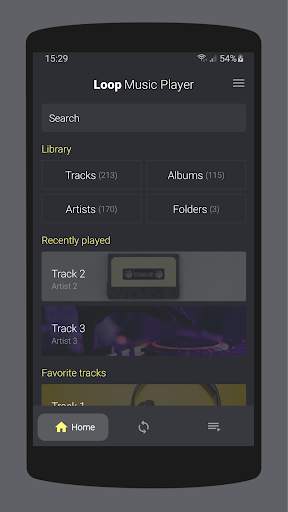 Loop Music Player Demo screenshot 2