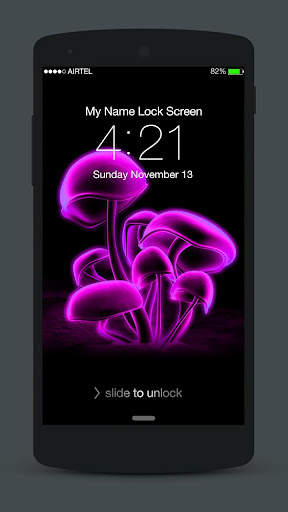 3D Neon Lock Screen screenshot 5