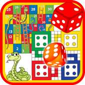 Ludo dan Ular Tangga Offline logo