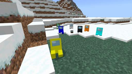 👩‍👩‍👦‍👦 MCPE Among Mod screenshot 7