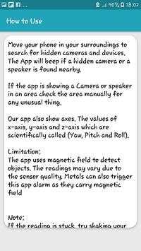 Electronic Bug Detector - Detect Hidden Camera screenshot 6