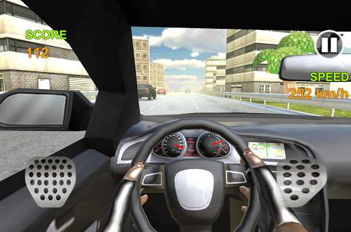 Extreme Racing In Car 3D Free screenshot 2