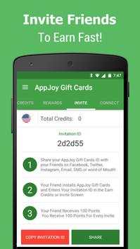 AppJoy Gift Cards screenshot 5