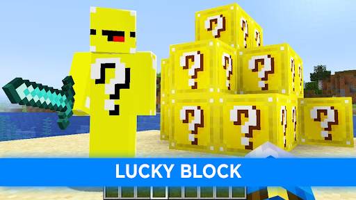 Lucky block for minecraft screenshot 1