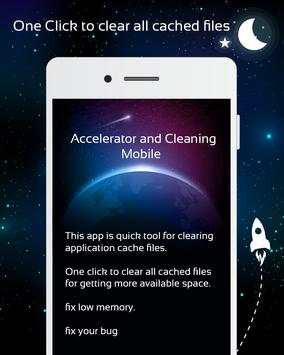accelerator & cleaning mobile screenshot 1